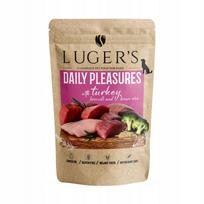 Šunų konservai Luger's su kalakutiena ir brokoliais, 500 g