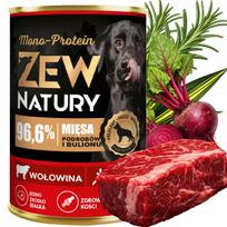 Šunų konservai su jautiena Zew Natury MONO-PROTEIN, 400 g