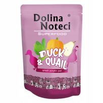Šunų konservai Dolina Noteci Superfood su antiena ir putpelių mėsa, 300 g