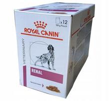 Šunų pašaras Royal Canin Renal, 12 x 100 g maišeliai