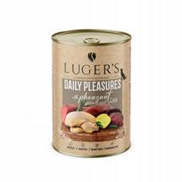 Šlapias šunų ėdalas Luger’s su fazanu, špinatais ir bulvėmis, 400 g