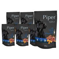 Šunų maistas Piper su ėriena ir morkomis, 10 x 500 g