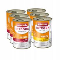 Šunų konservai Animonda Integra Renal, 6 x 400 g, įvairūs skoniai