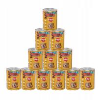 Šunų šlapias maistas PEDIGREE, įvairių skonių, 12 x 400 g (4,8 kg)