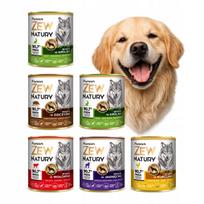Šunų konservai Zew Natury PREMIUM įvairių skonių, 6 x 800 g