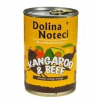 Šunų konservai Dolina Noteci Superfood su kengūriena ir jautiena, 400 g