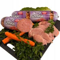 Šunų maistas Gorgo, 1 kg, 90 % mėsa, su kumpiu, tinkamas laikyti iki 25 °C