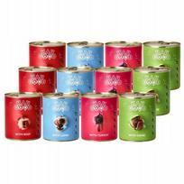 Šunų konservų rinkinys Hau Good, 12 x 800 g