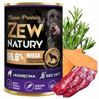 Šunų konservai su ėriena Zew Natury, 400 g