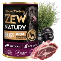 Šlapi šunų ėdalas su fazanu MONO-PROTEIN, 400 g, Zew Natury