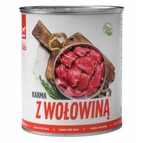 Šunų konservai TufTuf su jautiena, 800 g