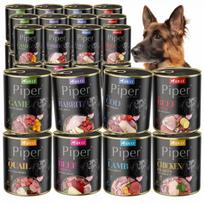 Šunų konservai PIPER PREMIUM įvairių skonių, 20 x 800 g, Valley Noteci