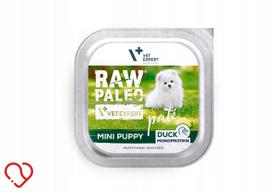Šunų maistas RAW PALEO Mini Puppy su antiena, 150 g