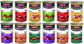 Šunų konservai ANIMONDA GRANCARNO ADULT, įvairių skonių, 12 x 400 g