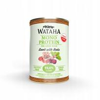 Šunų konservai Wataha Monoprotein su ėriena ir burokėliais, 400 g