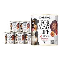 Šunų konservai su kengūriena ir moliūgu John Dog, 6 x 800 g