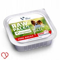 Šunų konservai Raw Paleo Mini Adult su jautiena, 150 g
