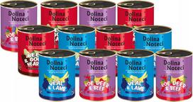 Šunų konservai Dolina Noteci SUPERFOOD, įvairių skonių, 12 x 800 g