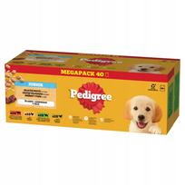 Šunų ėdalas Pedigree Junior, 40 x 100 g, šuniukams, su žele