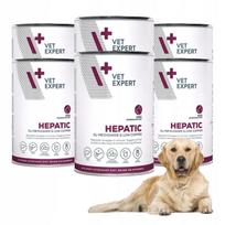 Šunų konservai kepenų veiklai Vet Expert Hepatic, 6 x 400 g