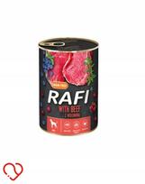 Šunų konservai RAFI su jautiena, 400 g
