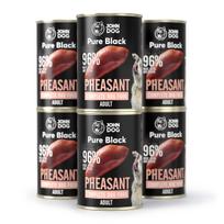 Šunų ėdalas John Dog Pure Black su fazano mėsa, suaugusiems, 6 x 400 g