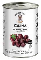 Šunų konservai su arkliena, 400 g, vienos rūšies baltymas, CHEF'S KITCHEN