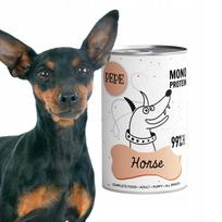Šlapias kačių ėdalas Paka Animal PEPE Horse Karma, 400 g