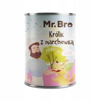 Sausas šunų ėdalas Mr. Bro Light Rabbit su morkomis ir prebiotikais, 400 g