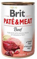 Šunų konservai Brit Pate&Meat su jautiena, 800 g