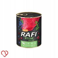 Šunų konservai su elniena RAFI, 800 g