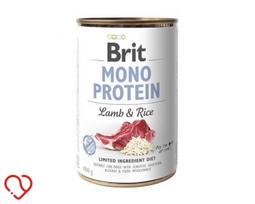 Šunų konservai Brit Care Mono Protein su ėriena ir ryžiais, 400 g