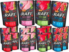 Šunų šlapias maistas Rafi, rinktiniai skoniai, 20 x 300 g