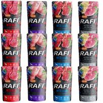 Šunų konservai RAFI Dolina Noteci, įvairūs skoniai, 12 x 500 g