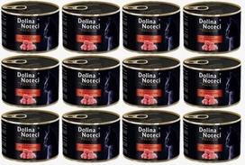 Katėms skirtas pašaras DOLINA NOTECI Premium su veršiena, 12 x 185 g