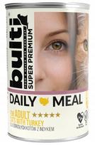 Šlapias kačių maistas BULTI Daily Meal su kalakutiena, 400 g