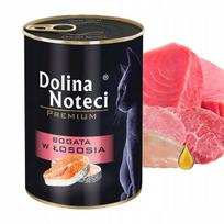 Šlapi katės pašaras DOLINA NOTECI su lašiša, 400 g, be grūdų