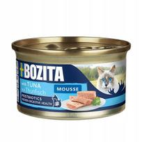 Šlapias kačių maistas Bozita Mousse MSC tuno paštetas, 85 g