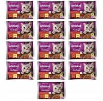 Drėgnas kačių maistas WHISKAS suaugusioms katėms, 52 x 85 g