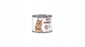 Katėms skirtas pašaras John Dog MENU 99, fazano skonio, be grūdų, 200 g
