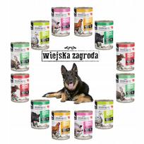 Šunų maistas MONO PROTEIN RURAL FARMHOUSE, 12 x 400 g, įvairių skonių