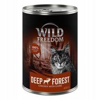 Šlapi pašarai katėms Wild Freedom be grūdų, su elniena, 400 g