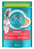 Šlapias pašaras katėms Purina One Sterilcat su kalakutiena padaže, 85 g