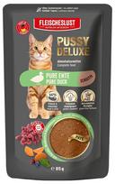 Katėms skirtas Pussy Deluxe pašaras su 66% antiena, 85 g