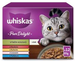 Šlapias maistas katėms Whiskas su jautiena, 4,08 kg