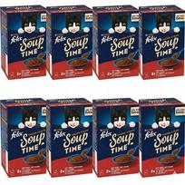 Kačių sriuba FELIX SOUP TENDER STRIPS, mėsiško skonio, 48 x 48 g