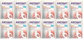 Katėms skirtas pašaras Kattovit Renal, vištiena, 12 x 85 g
