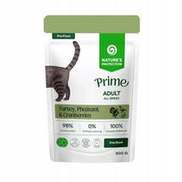Šlapias kačių maistas Nature's Protection sterilizuotoms katėms su kalakutiena, 300 g