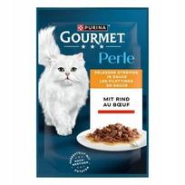 Kačių maistas GOURMET Perle, jautiena padaže, 85 g