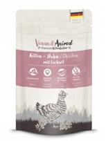 Kačių konservai Venandi su vištiena ir lašišų aliejumi, 125 g